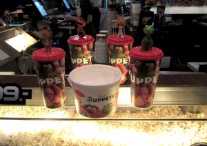 I went to see "Hugo" and found Kermit. Did they have these Muppetational promos at home? (If so, I'm jealous.)