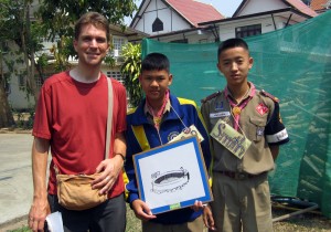 These Junior Guides approached me at a wat in Chiang Mai, eager to practice their English by showing me the historic well. While their English wasn't so good, their enthusiasm was high.