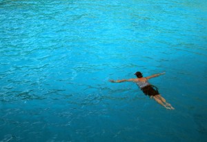 Karen takes flight in the Andaman Sea