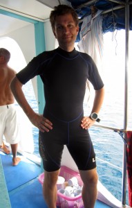 Wetsuit model