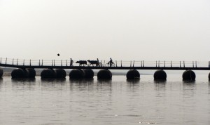 Bridge over the Ganges