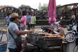 Sausages on the River Kwai