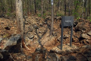 Bomb crater