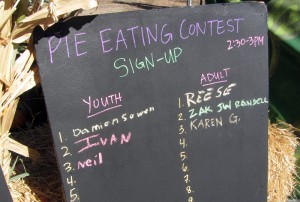 10-27-12 Pie contest sign-up