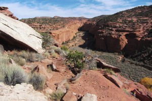 Slot canyon