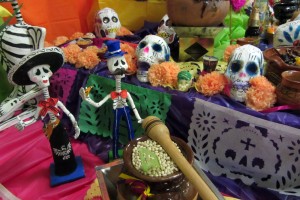 11-12-12 Dia de los Muertos display