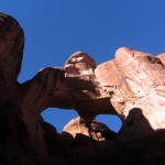 Twin Arches in Raven Canyon