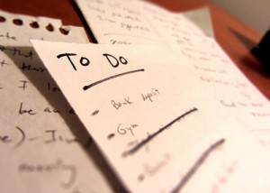 To Do list